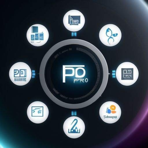 Infographic showcasing the key specifications and features of the PlayStation 5 Pro, including CPU, GPU, ray tracing, and storage